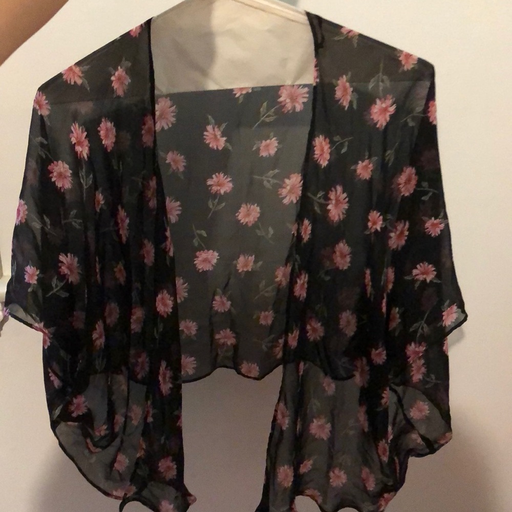 floral kimono top - Picture 1 of 1